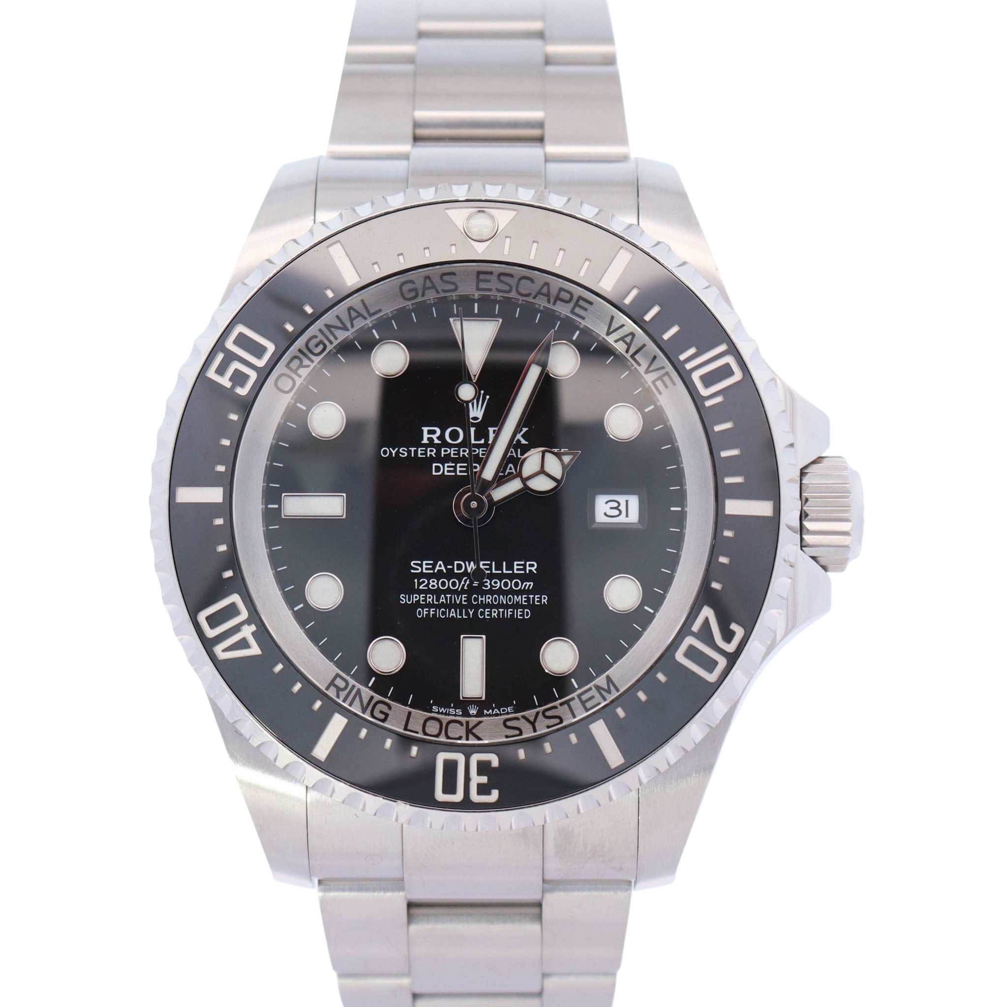Rolex Sea-Dweller 44mm Black Dial Watch Ref# 126660