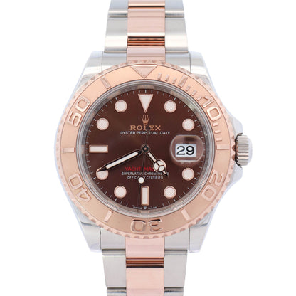Rolex Yacht-Master 40mm Chocolate Dot Dial Watch Ref# 126621 - Happy Jewelers Fine Jewelry Lifetime Warranty