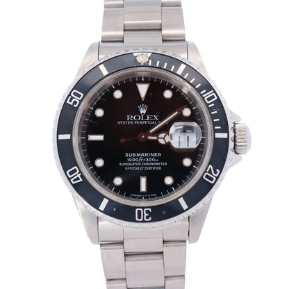 Rolex Submariner 40mm Black Dial Watch Ref# 116610 - Happy Jewelers Fine Jewelry Lifetime Warranty