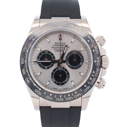 Rolex Daytona 40mm Silver Dial Watch Ref# 116519LN