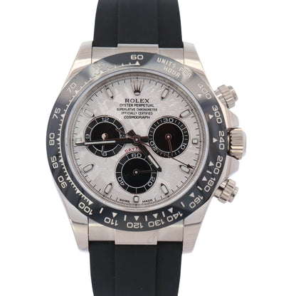 Rolex Daytona 40mm Meteorite Dial Watch Ref# 116519LN - Happy Jewelers Fine Jewelry Lifetime Warranty