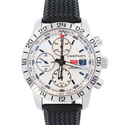 Chopard Mille Miglia 42mm White Dial Watch Ref# 168992-3003 - Happy Jewelers Fine Jewelry Lifetime Warranty