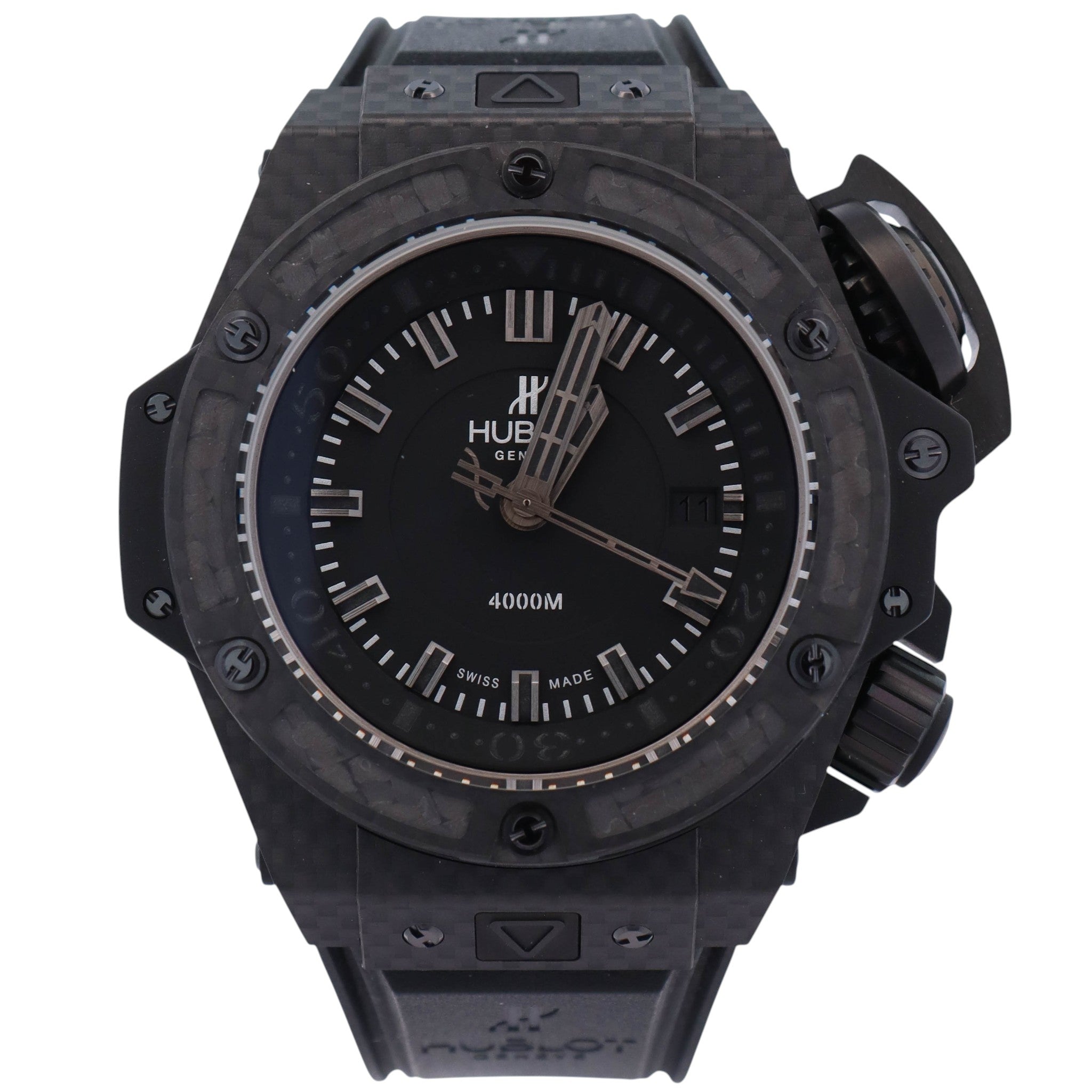 Hublot Big Bang 48mm Black Dial Watch Ref# 731.QX.1140.RX - Happy Jewelers Fine Jewelry Lifetime Warranty
