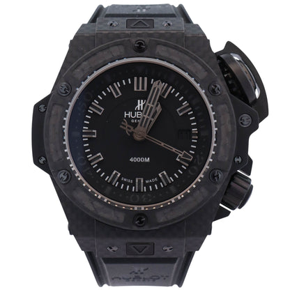 Hublot Big Bang 48mm Black Dial Watch Ref# 731.QX.1140.RX - Happy Jewelers Fine Jewelry Lifetime Warranty