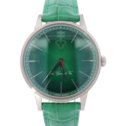 Corum Heritage 42mm Green Dial Watch Ref# 082.750.04/0057 - Happy Jewelers Fine Jewelry Lifetime Warranty