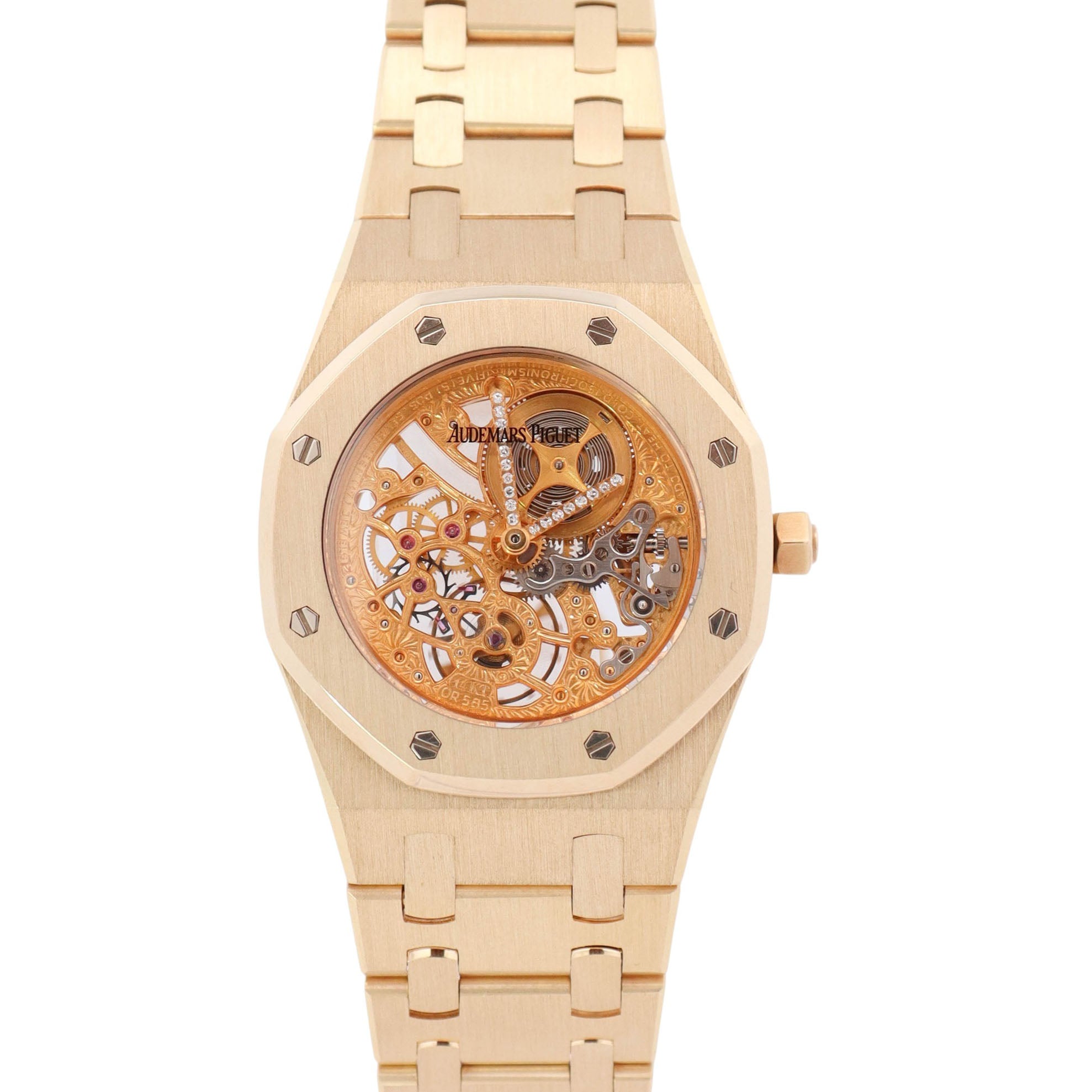 Audemars Piguet Royal Oak 31mm Open Work Dial Watch Ref# 14794BA.OO.0902BA.00