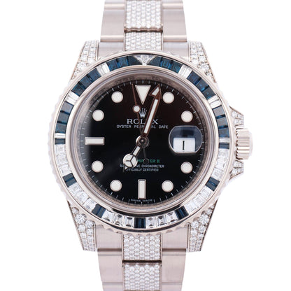 Rolex GMT-Master II 40mm Black Dial Watch Ref# 116759 - Happy Jewelers Fine Jewelry Lifetime Warranty