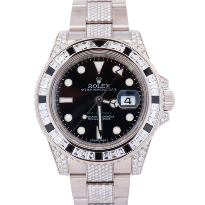 Rolex GMT-Master II 40mm Black Dial Watch Ref# 116759 - Happy Jewelers Fine Jewelry Lifetime Warranty