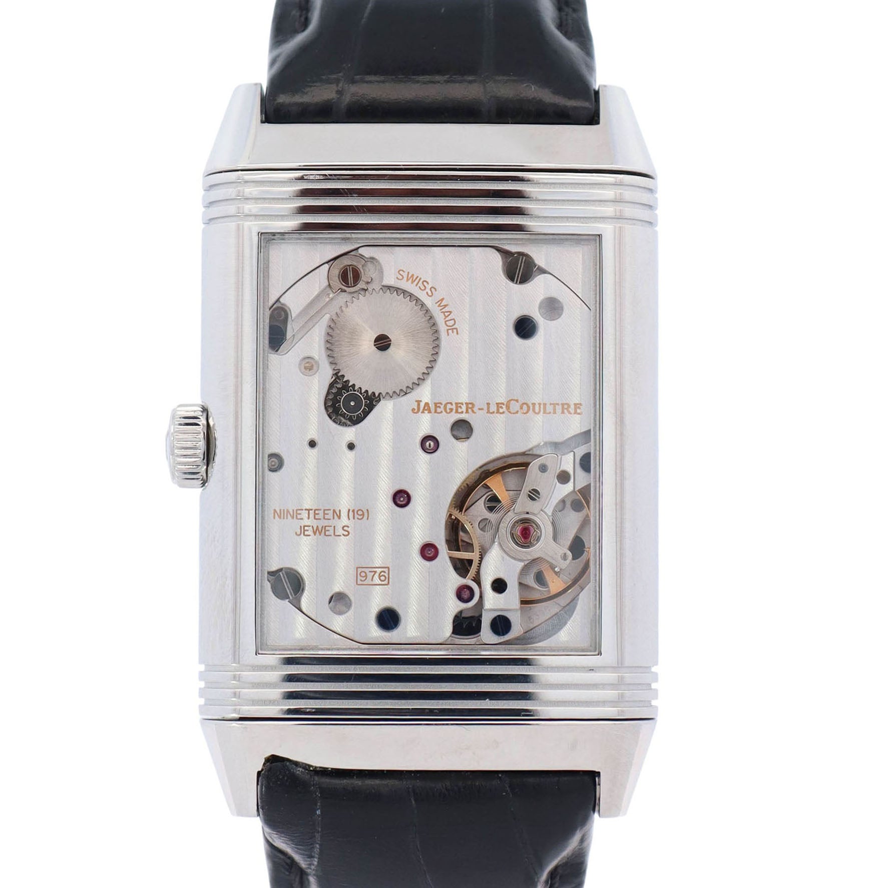 Jaeger-LeCoultre Reverso 48mm Black Dial Watch Ref# 273.8.04/Q3738170