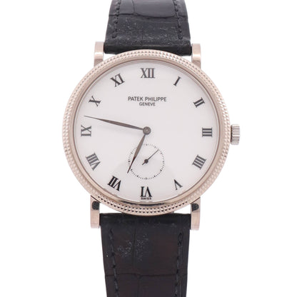 Patek Philippe Calatrava 33mm White Dial Ref# 3919/G