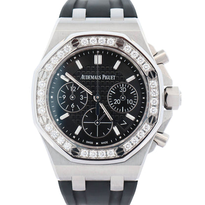 Audemars Piguet Royal Oak 37mm Black Dial Watch Ref# 26231ST.ZZ.D002CA.01