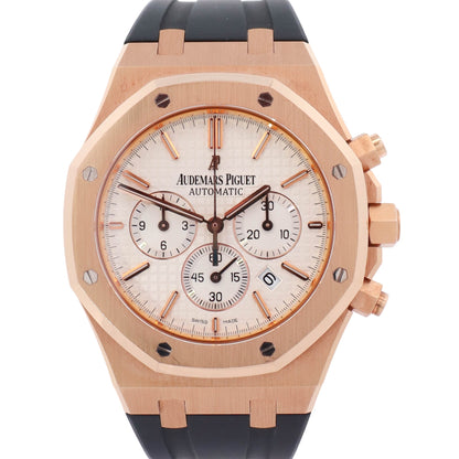 Audemars Piguet Royal Oak 41mm White Dial Watch Ref# 26320OR.OO.D088CR.01