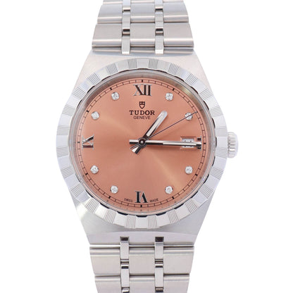 Tudor Royal 38mm Salmon Dial Watch Ref# 28500