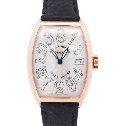 Franck Muller Crazy Hours 39 x 32 mm Silver Dial Watch Ref# 5850CH - Happy Jewelers Fine Jewelry Lifetime Warranty