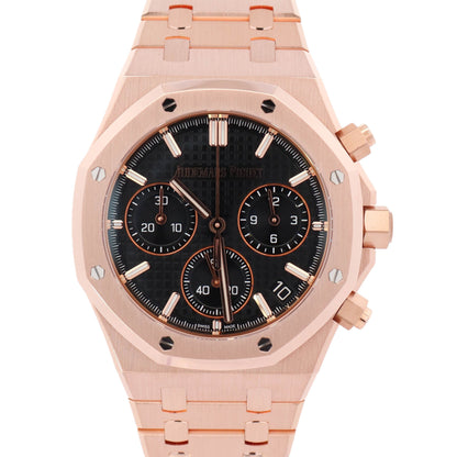 Audemars Piguet Royal Oak 41mm Black Dial Watch Ref# 26320OR.OO.1220OR.01 - Happy Jewelers Fine Jewelry Lifetime Warranty