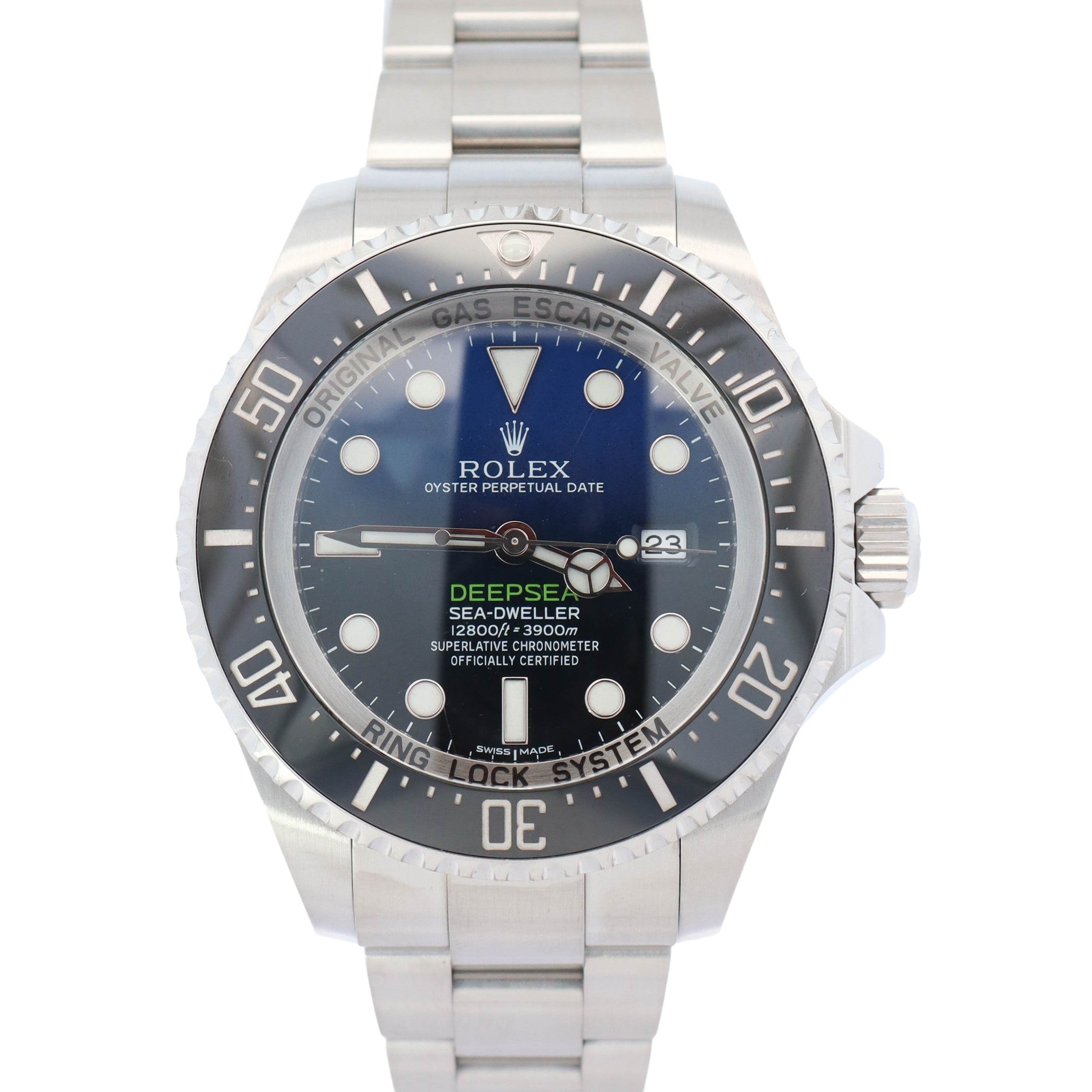 Rolex Sea-Dweller 44mm Black/Blue Dial Watch Ref# 116660