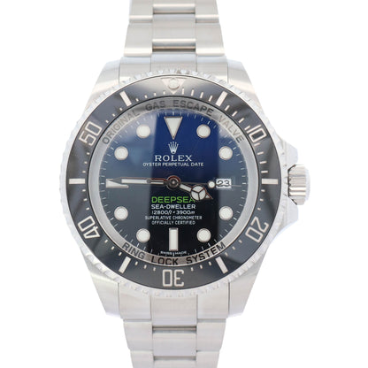 Rolex Sea-Dweller Deepsea 44mm Black/Blue Dial Watch Ref# 126660 - Happy Jewelers Fine Jewelry Lifetime Warranty