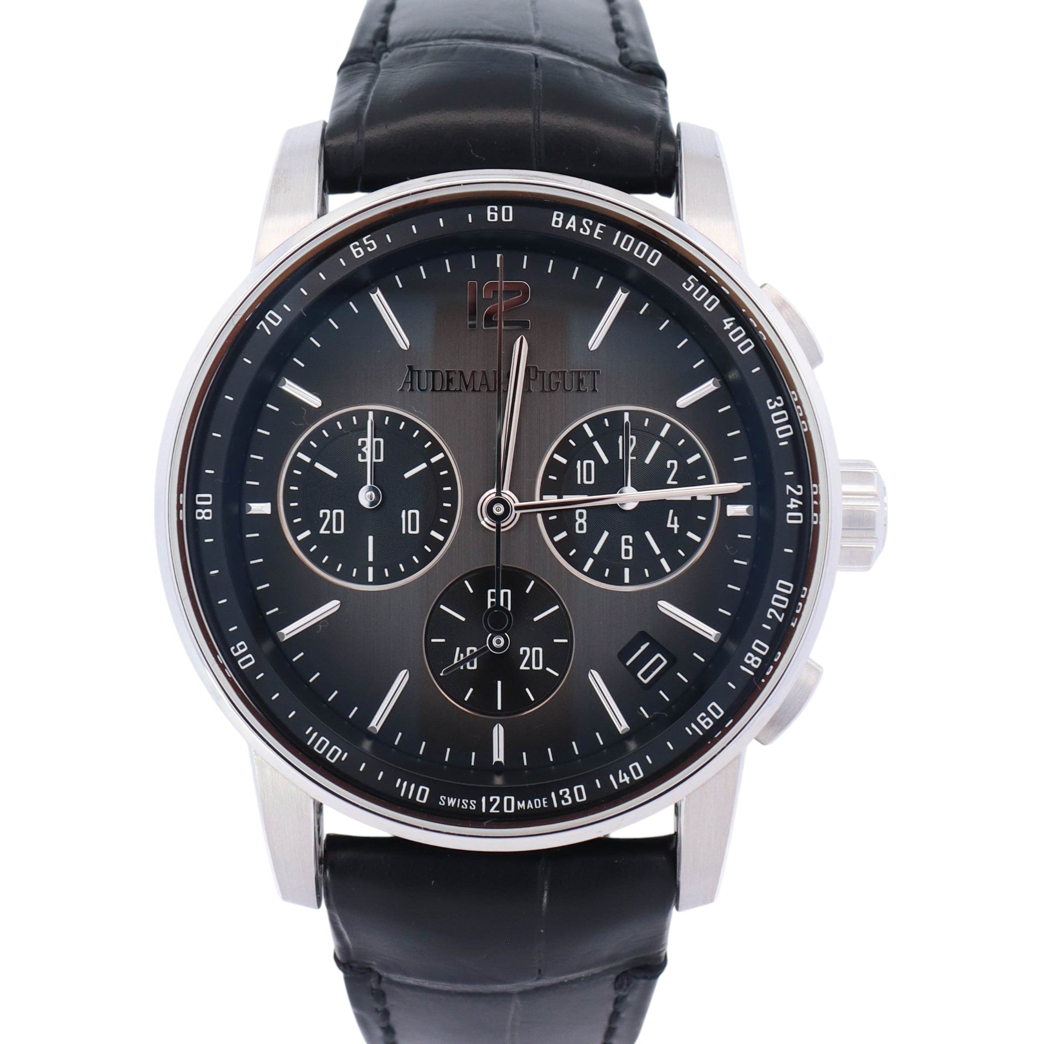 Audemars Piguet Code 11.59 41mm Black Chronograph Dial Watch Reference# 26393NB.OO.A002KB.01