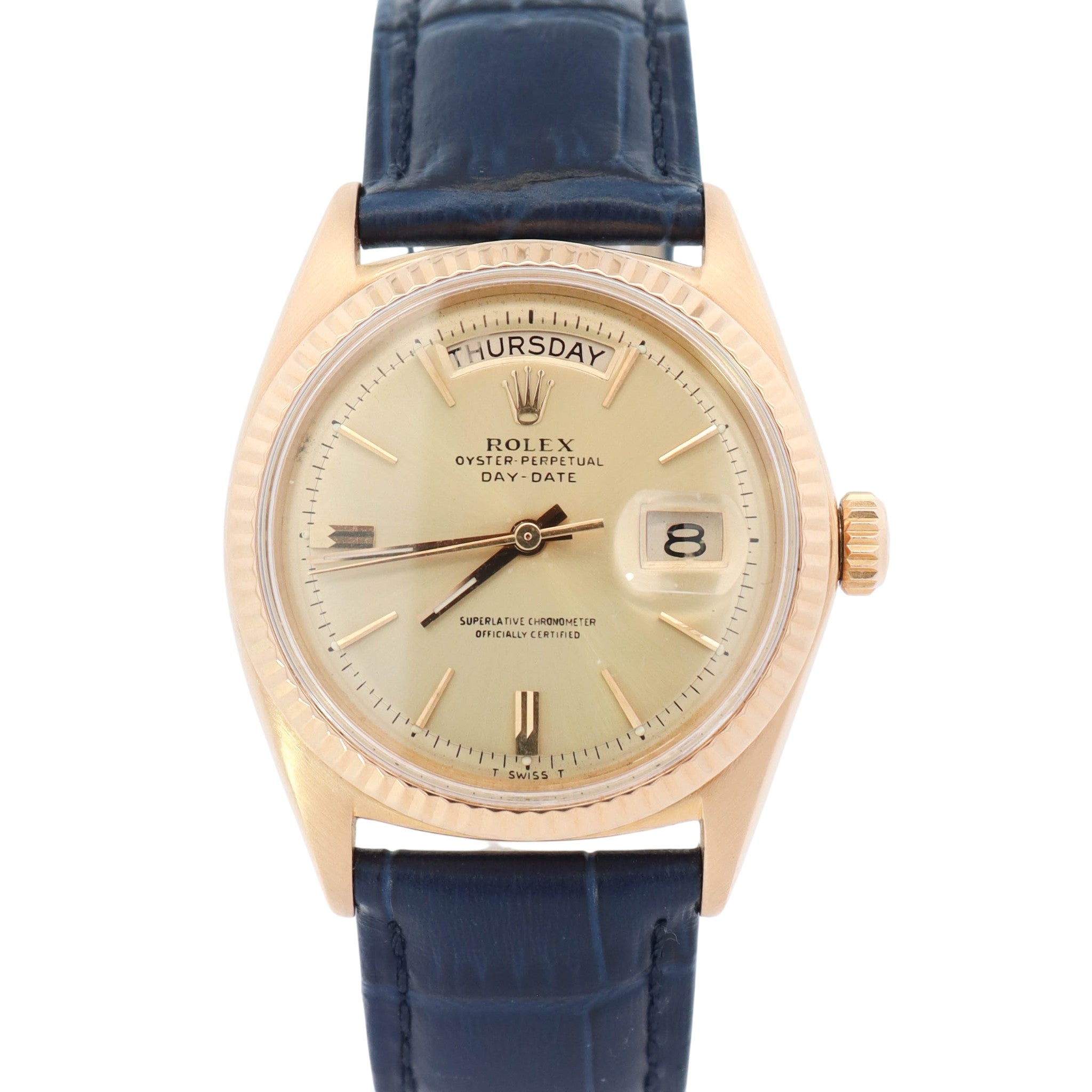 Rolex Day-Date 36mm Champagne Dial Watch Ref# 1803