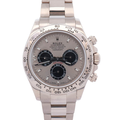 Rolex Daytona 40mm Silver Dial Watch Ref# 116509 - Happy Jewelers Fine Jewelry Lifetime Warranty