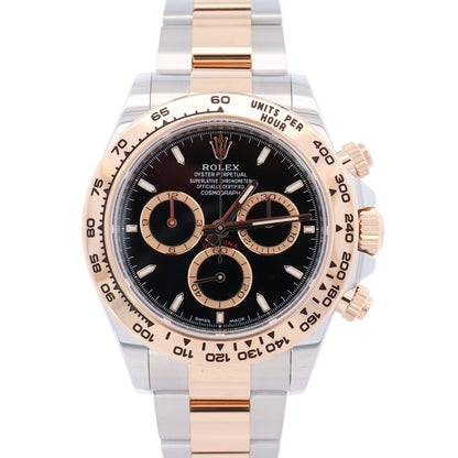 Rolex Daytona 40mm Black Dial Watch Ref # 126503 - Happy Jewelers Fine Jewelry Lifetime Warranty
