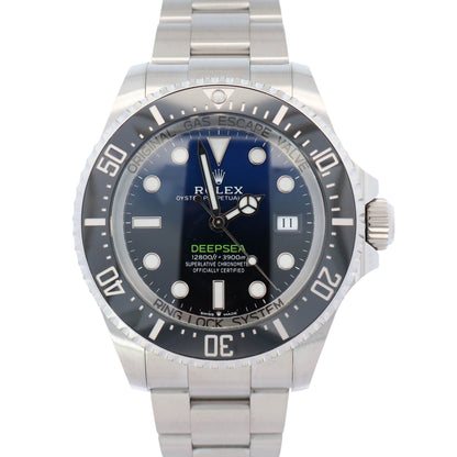 Rolex Sea-Dweller 44mm Black/Blue Dial Watch Ref# 136660 - Happy Jewelers Fine Jewelry Lifetime Warranty