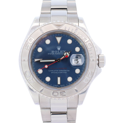 Rolex Yacht-Master 40mm Blue Dial Watch Ref# 16622