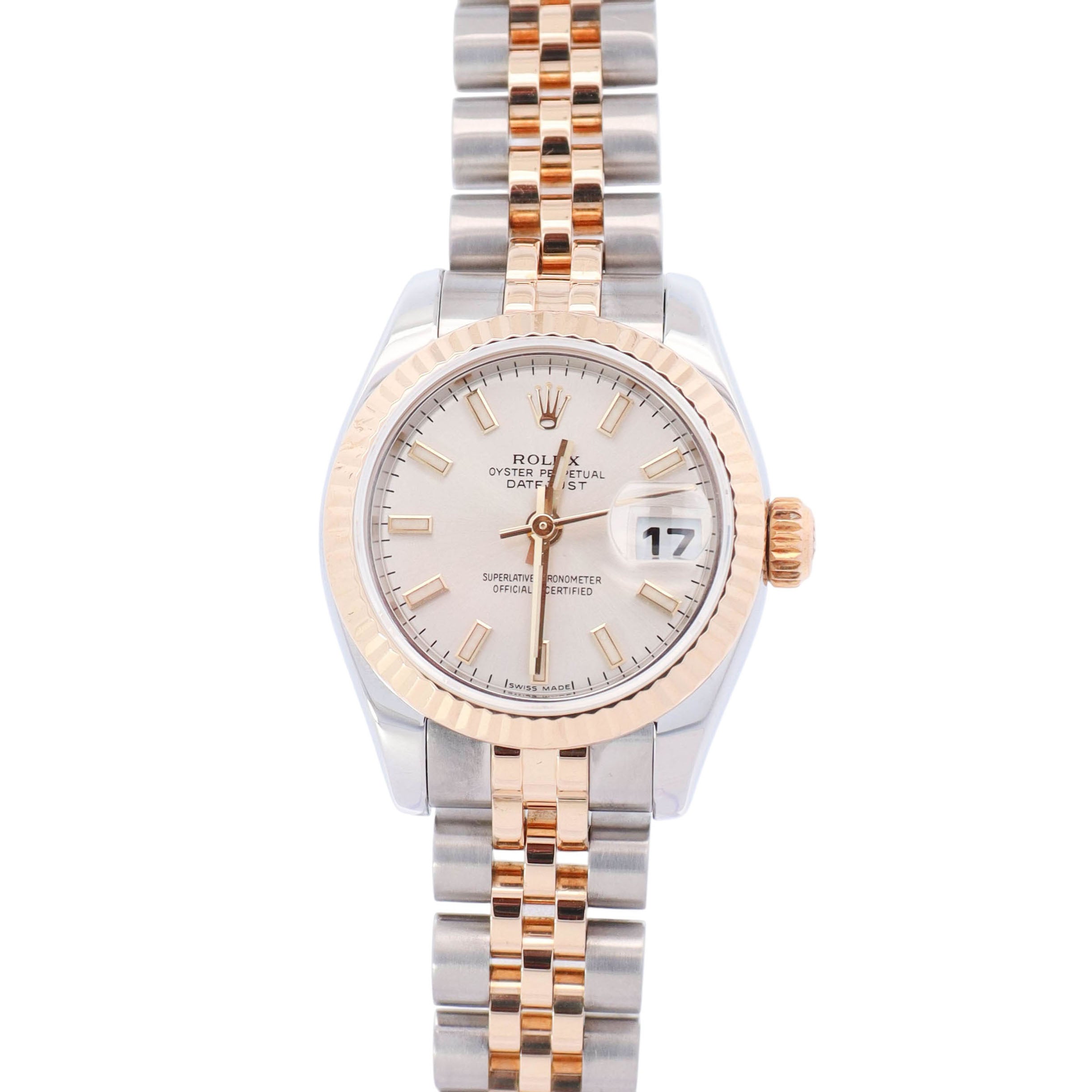 Rolex Datejust 26mm Silver Dial Watch Ref# 179173 - Happy Jewelers Fine Jewelry Lifetime Warranty