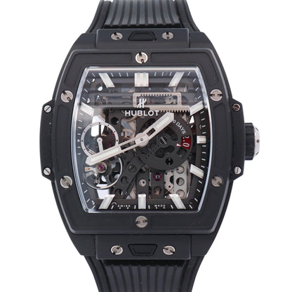 Hublot Spirit of Big Bang 45mm Black Skeleton Dial Watch Ref# 614.CI.1170.RX - Happy Jewelers Fine Jewelry Lifetime Warranty