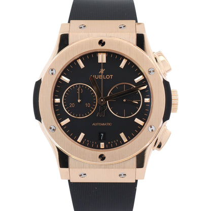 Hublot Classic Fusion 42mm Black Dial Watch Ref# 541.VX.1130.RX - Happy Jewelers Fine Jewelry Lifetime Warranty