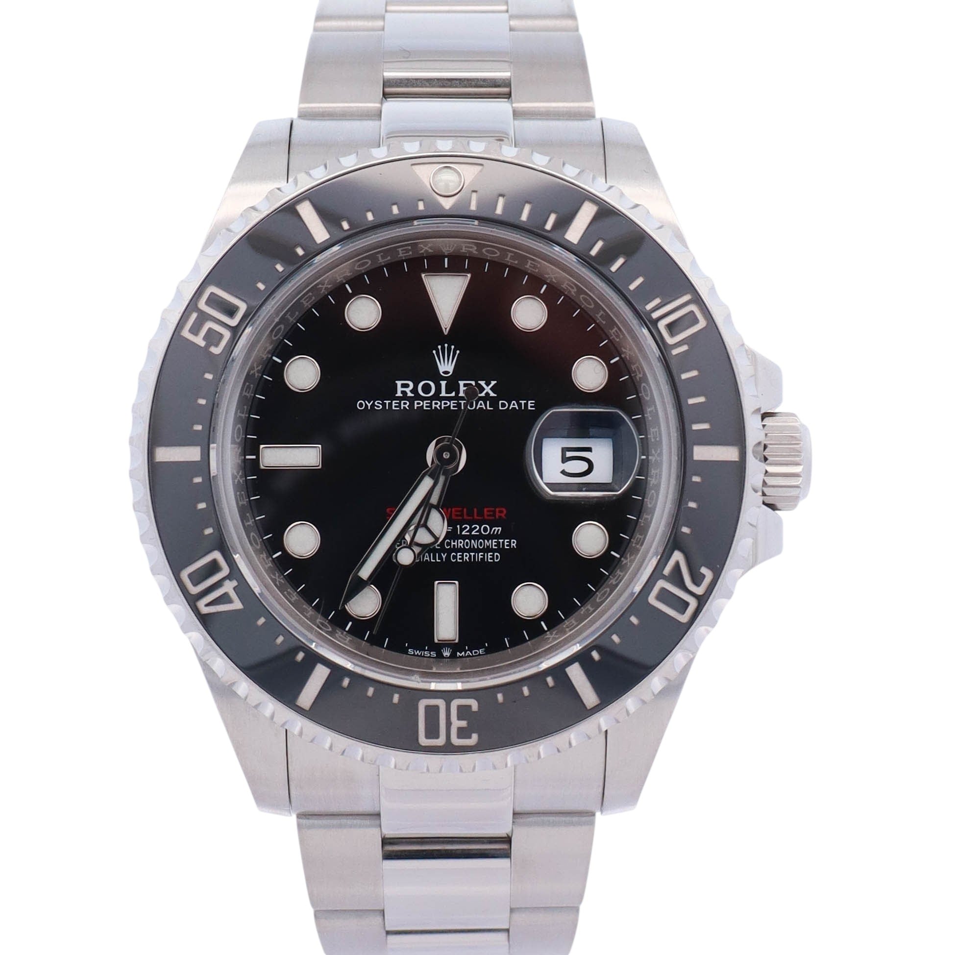 Rolex Sea-Dweller "50th Anniversary" 43mm Black Dial Watch Ref# 126600 - Happy Jewelers Fine Jewelry Lifetime Warranty