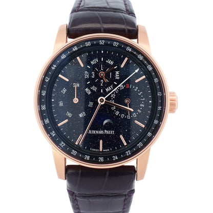 Audemars Piguet Code 11.59 41mm Blue Dial Watch Ref# 26394OR.OO.D321CR.01 - Happy Jewelers Fine Jewelry Lifetime Warranty