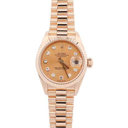 Rolex Datejust 26mm Champagne Dial Watch Ref#  69178 - Happy Jewelers Fine Jewelry Lifetime Warranty