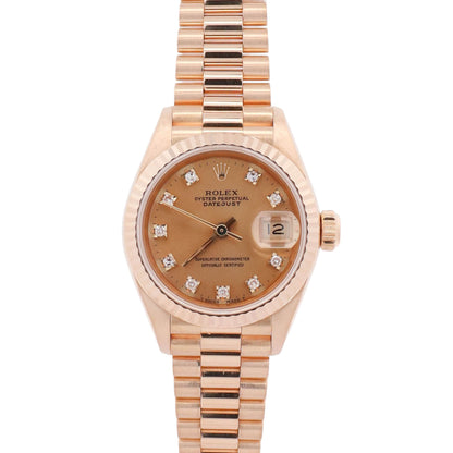 Rolex Datejust 26mm Champagne Dial Watch Ref#  69178 - Happy Jewelers Fine Jewelry Lifetime Warranty