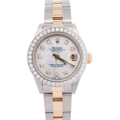 Rolex Datejust 26mm MOP Dial Watch Ref# 69173 - Happy Jewelers Fine Jewelry Lifetime Warranty