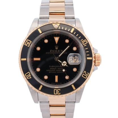 Rolex Submariner 40mm Black Dial Watch Ref# 16613 - Happy Jewelers Fine Jewelry Lifetime Warranty
