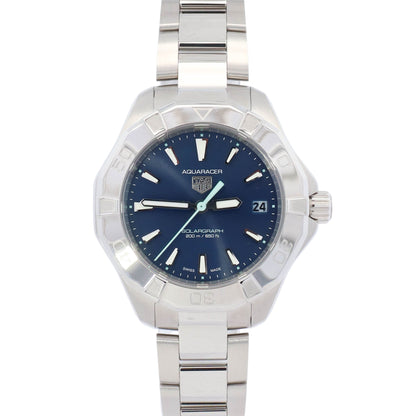 Tag Heuer Aquaracer 34mm Blue Dial Watch Ref# WB9311.BA005 - Happy Jewelers Fine Jewelry Lifetime Warranty