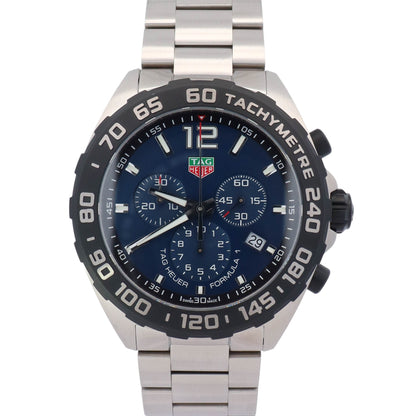 Tag Heuer Formula One 43mm Blue Dial Watch Ref# CAZ101AV.BA0842