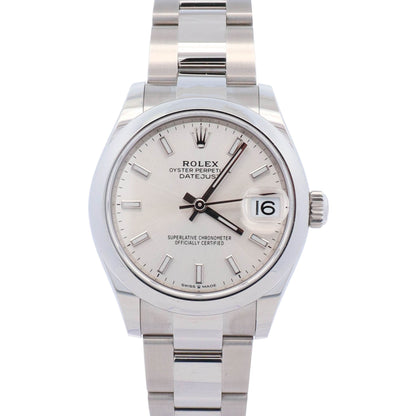 Rolex Datejust 31mm Silver Dial Watch Ref# 278240 - Happy Jewelers Fine Jewelry Lifetime Warranty
