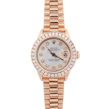 Rolex Datejust 26mm MOP Dial Watch Ref# 6917 - Happy Jewelers Fine Jewelry Lifetime Warranty