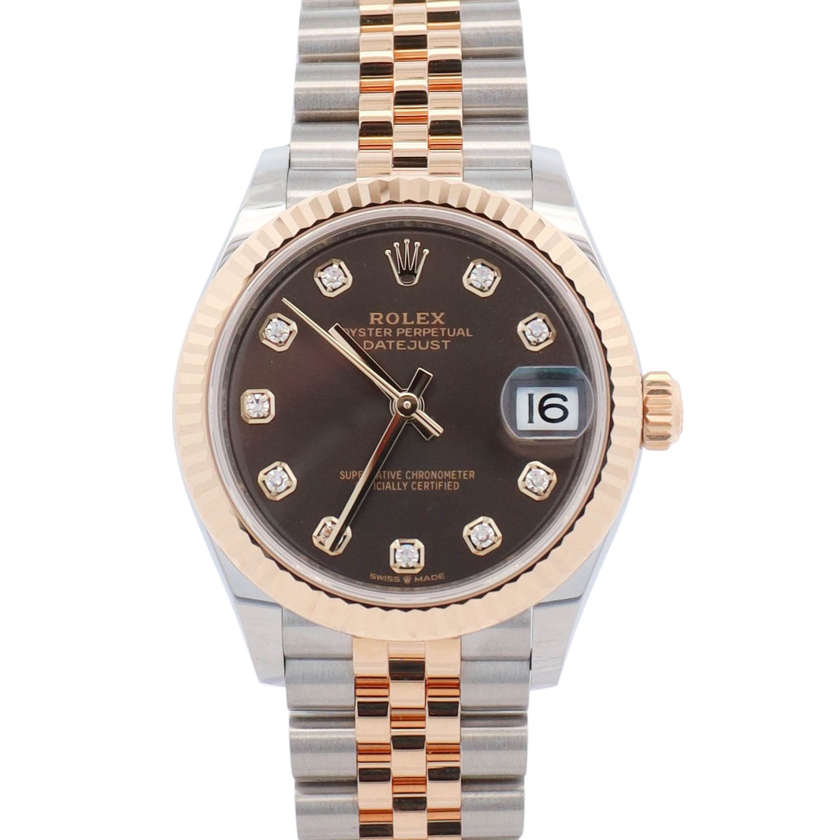 Rolex Datejust 31mm Rhodium Dial Watch Ref# 278273 - Happy Jewelers Fine Jewelry Lifetime Warranty