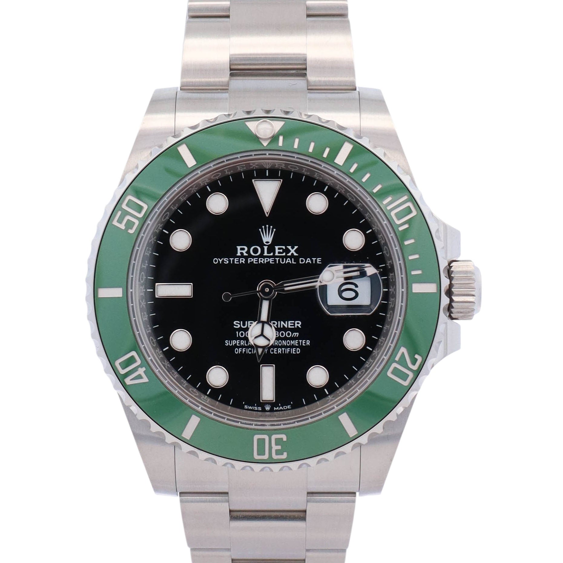 Rolex Submariner 41mm  "Starbucks" Black Dial Watch Ref# 126610LV - Happy Jewelers Fine Jewelry Lifetime Warranty