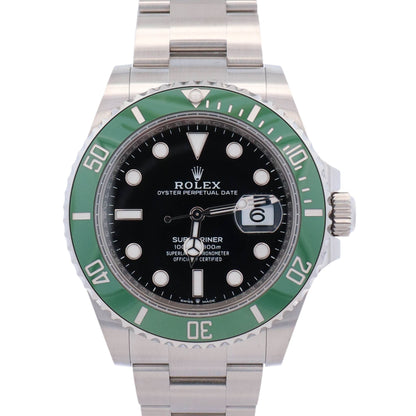 Rolex Submariner 41mm  "Starbucks" Black Dial Watch Ref# 126610LV - Happy Jewelers Fine Jewelry Lifetime Warranty