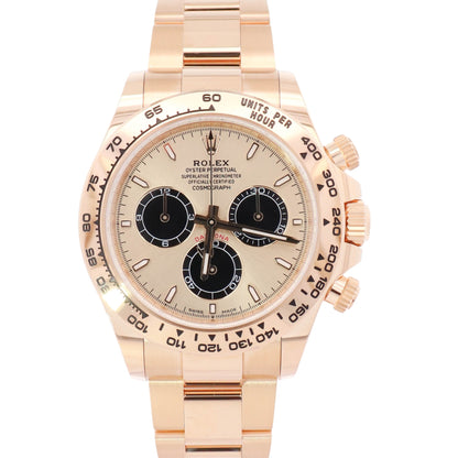 Rolex Daytona 40mm Champagne Dial Watch Ref# 126508 - Happy Jewelers Fine Jewelry Lifetime Warranty