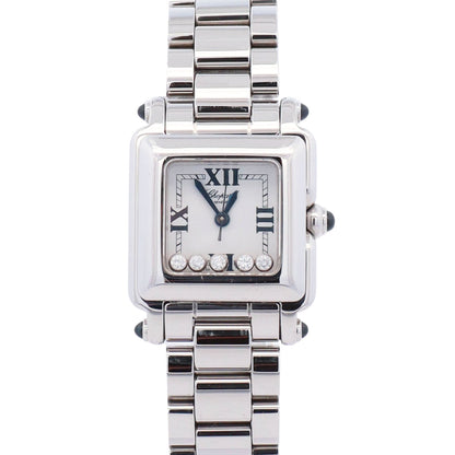 Chopard Happy Sport 27mm White Dial Watch Ref# 27/8349-23 - Happy Jewelers Fine Jewelry Lifetime Warranty