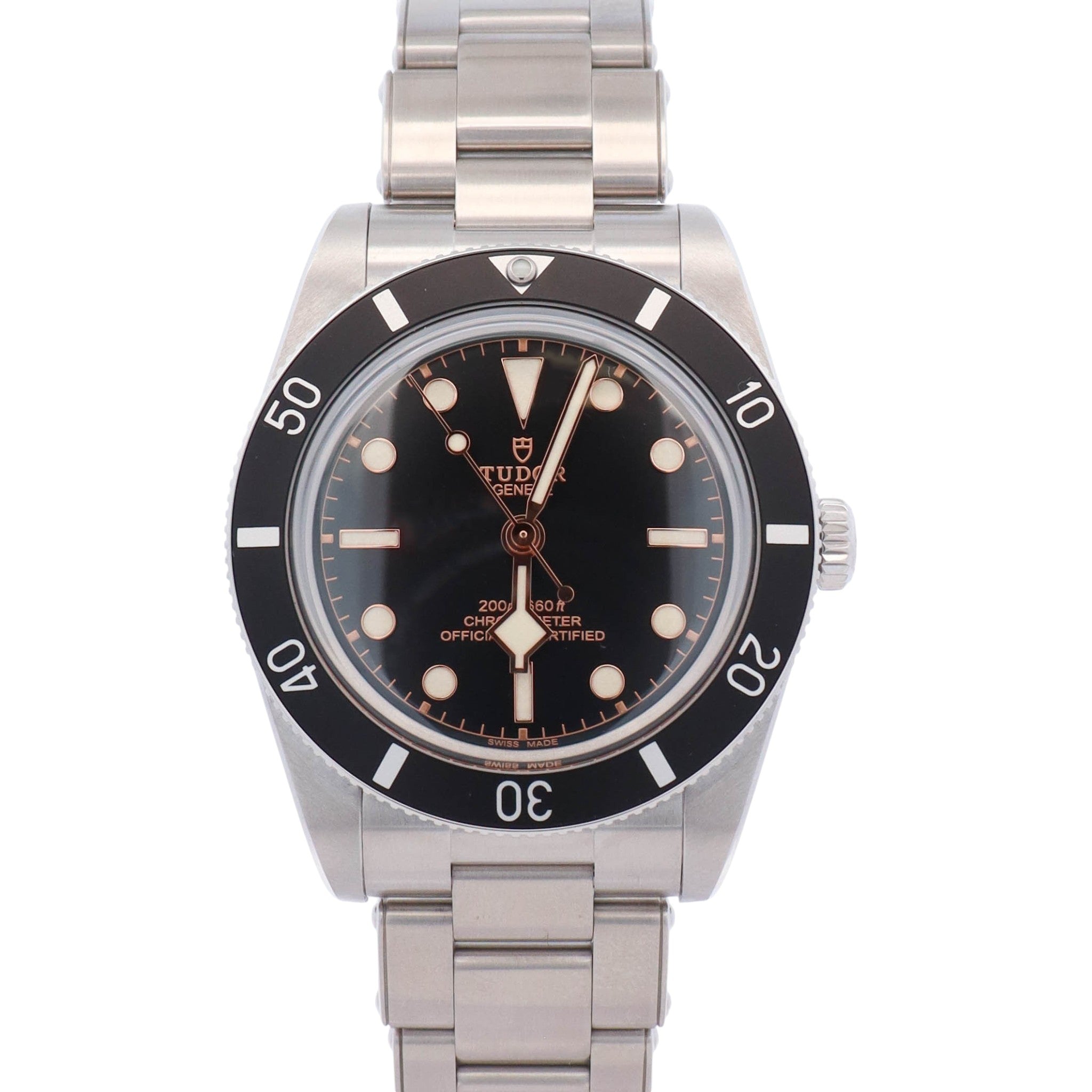 Tudor Black Bay 54 37mm Black Dial Watch Ref# 79000N - Happy Jewelers Fine Jewelry Lifetime Warranty