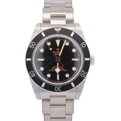 Tudor Black Bay 54 37mm Black Dial Watch Ref# 79000N - Happy Jewelers Fine Jewelry Lifetime Warranty