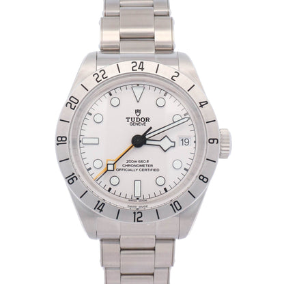 Tudor Black Bay Pro 39mm White Dial Watch Ref# 79470-0004 - Happy Jewelers Fine Jewelry Lifetime Warranty