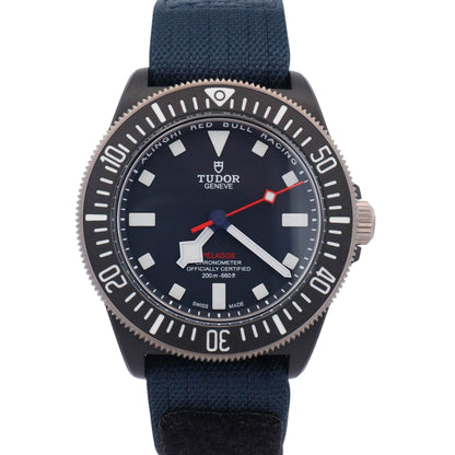 Tudor Pelagos FXD 42mm Blue Dial Watch Ref# 25707KN - Happy Jewelers Fine Jewelry Lifetime Warranty