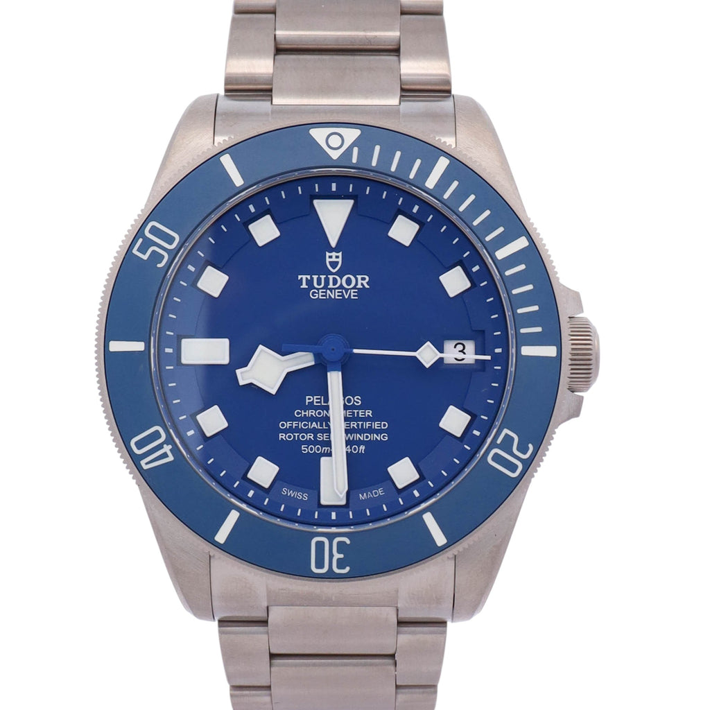 (No 1223-2) Beleg 27インチ ブルー Tudor Pelagos 42mm Blue Dial Watch Ref# 25600TB – Happy Jewelers